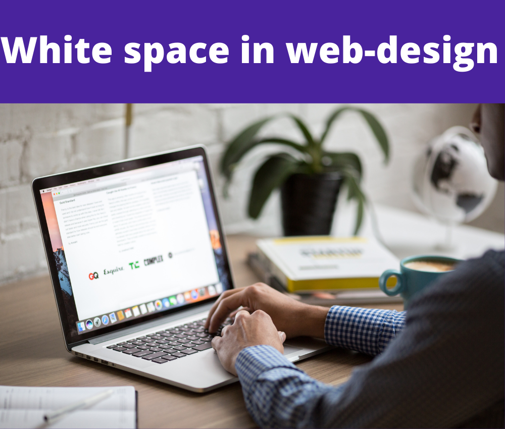 White space in web design 